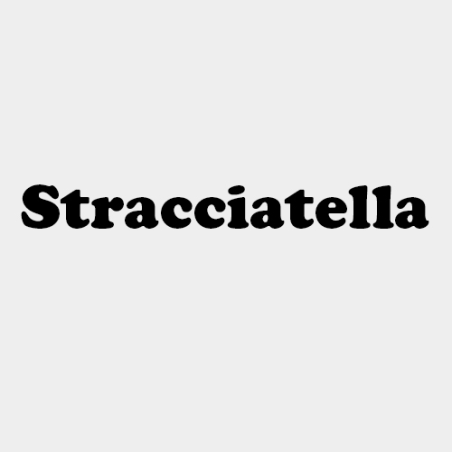 stracciatella stracciatella