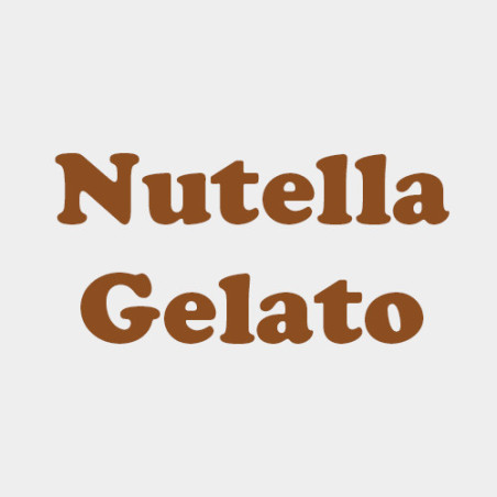 Nutella gelato