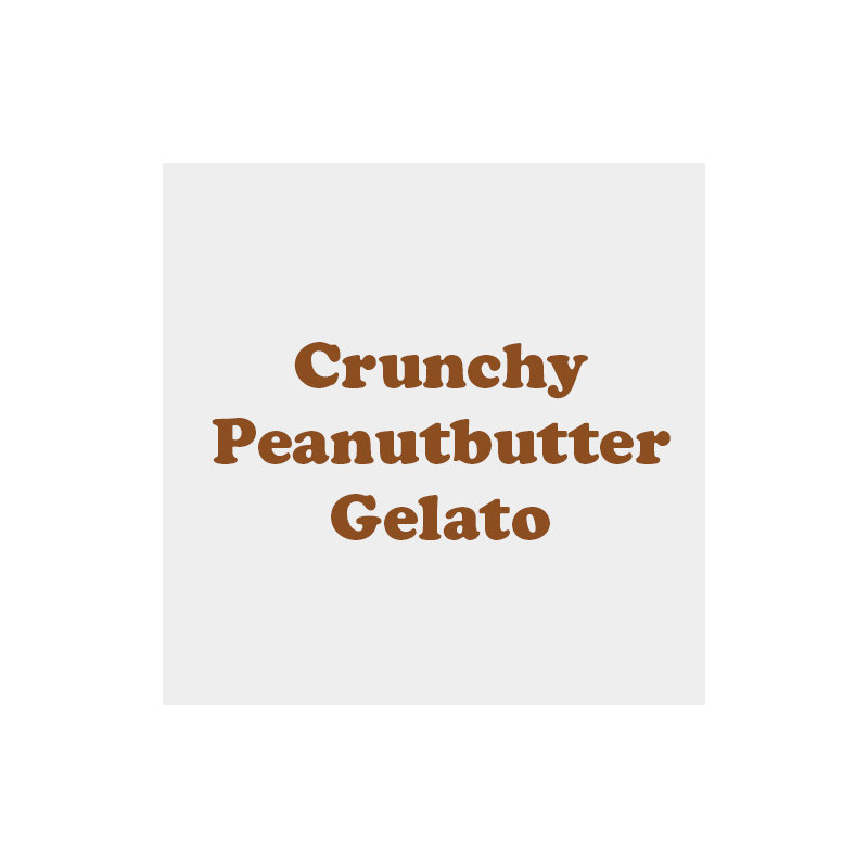 Crunchy peanutbutter gelato