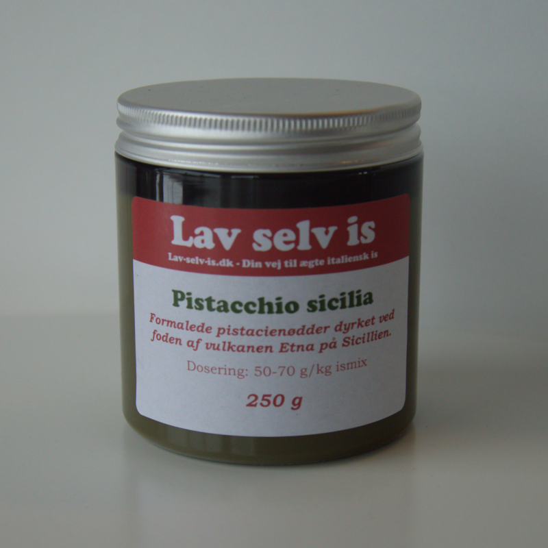 Smagsvarianten: Italiensk Pistacie fra Sicilien Smagsvarianten: Italiensk Pistacie fra Sicilien