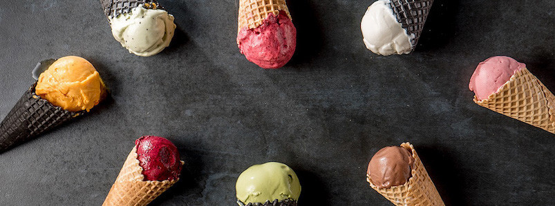 Opskrifter; Gelato, kager, konfekt, likør mm.